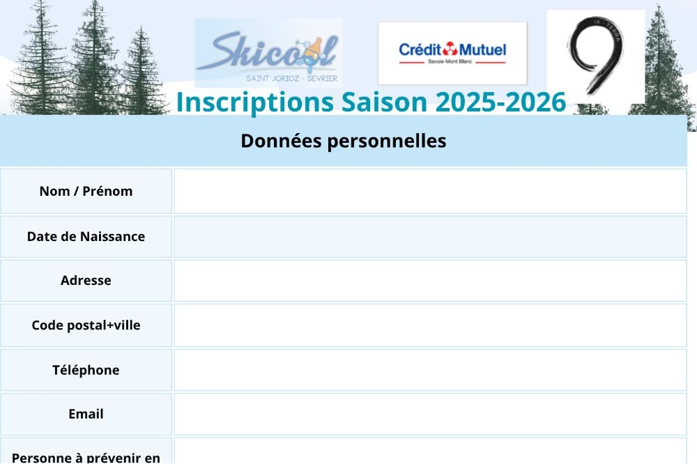 Adhésion à Skicool