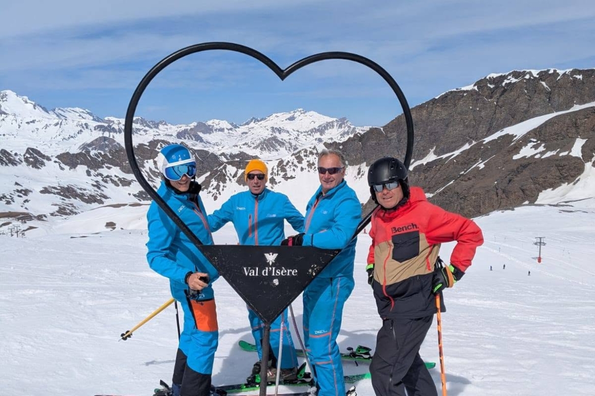 26 avril. Val d'Isère.